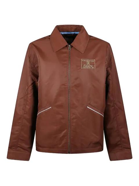 logo shirt jacket by CHAMPION