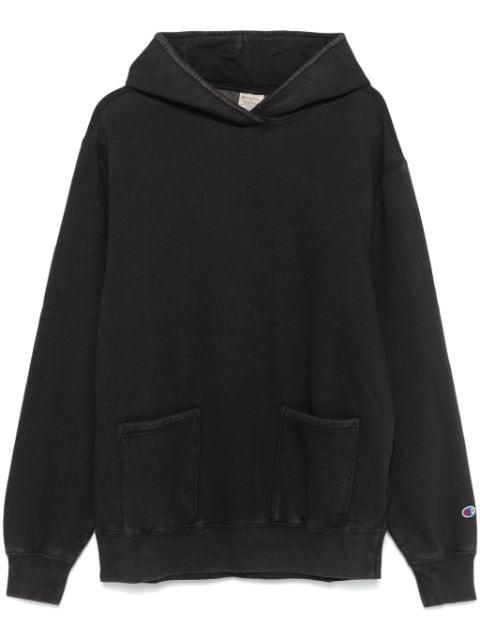 patch-pockets hoodie by CHAMPION