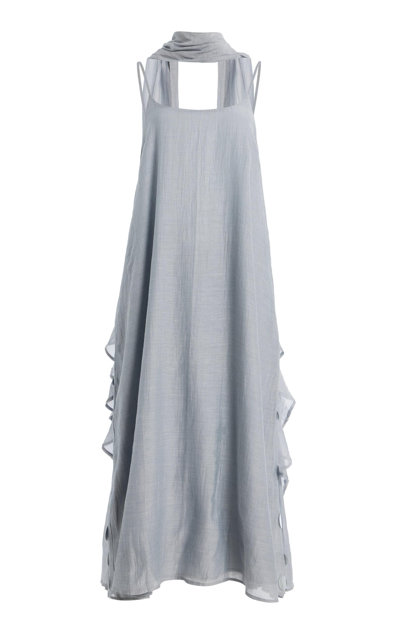Chan Luu Exclusive La Isla Sequined Cotton-Silk Chanderi Dress - Moda Operandi by CHAN LUU