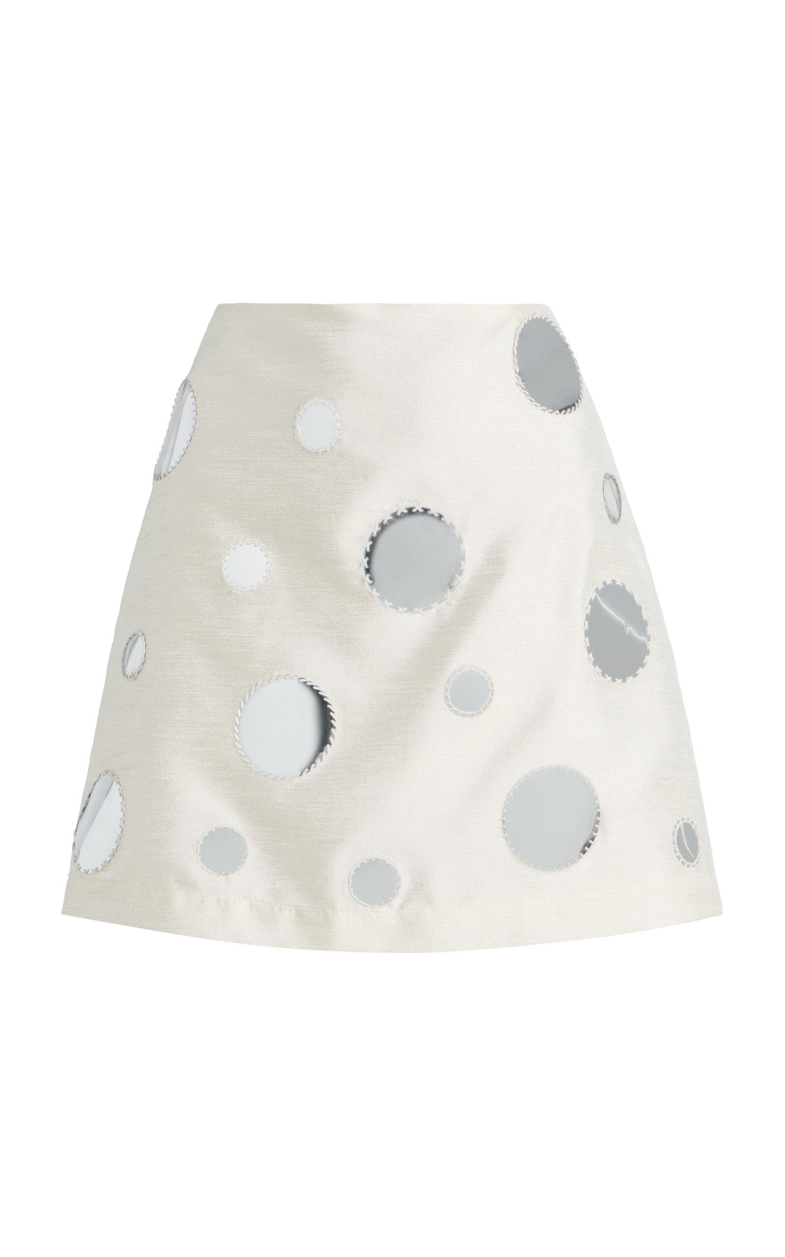 Chan Luu Exclusive La Isla Sequined Dupioni Mini Skirt - Moda Operandi by CHAN LUU