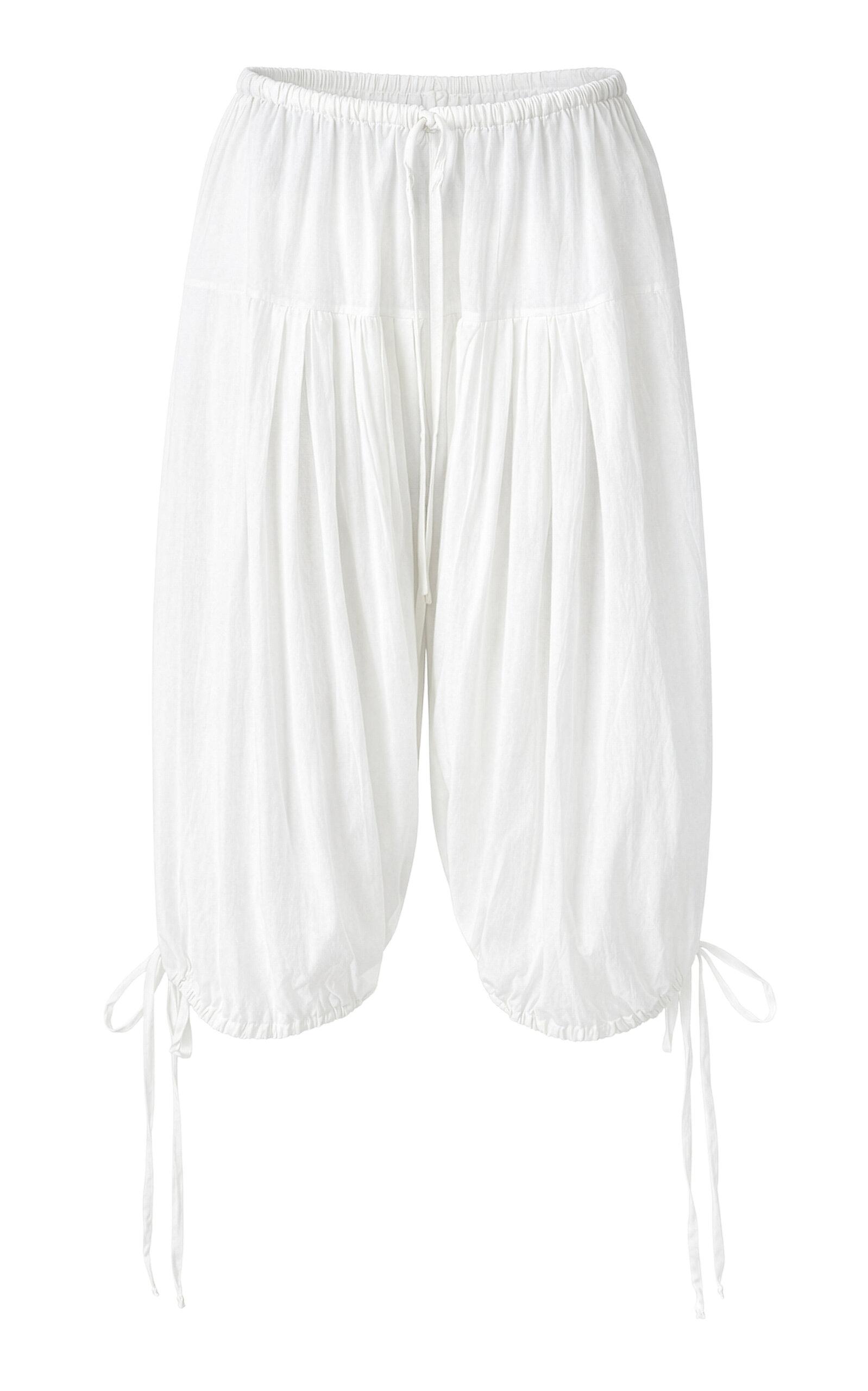 Chan Luu Fisherman Cotton Shorts - Moda Operandi by CHAN LUU