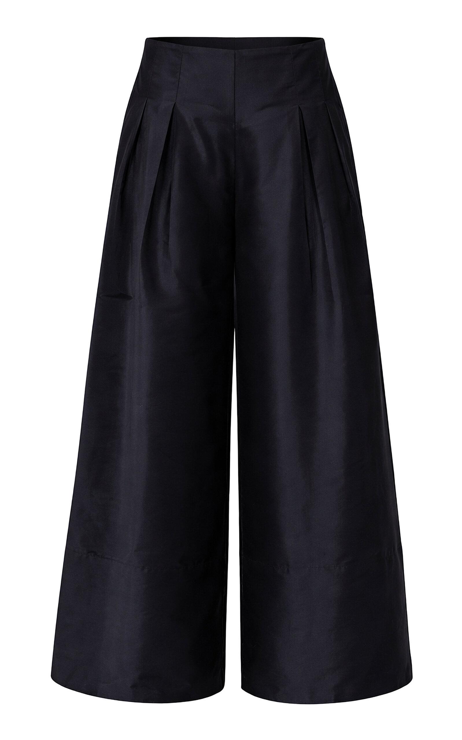 Chan Luu Techno Taffeta Ultra Wide-Leg Trousers - Moda Operandi by CHAN LUU
