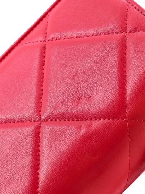 19 Wallet on Chain Quilted Goatskin crossbody bag by CHANEL 