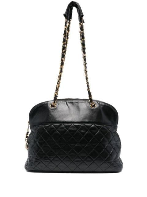 1989-1991 quilted shoulder bag by CHANEL 