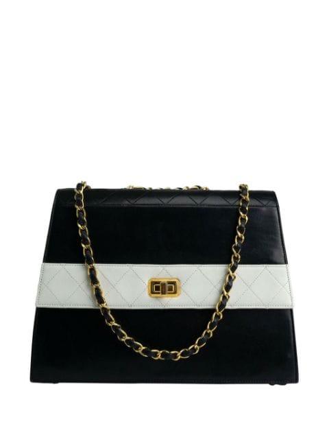 1989 diamond-quilted shoulder bag by CHANEL 