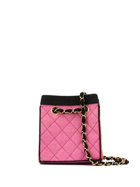 1990 quilted tote by CHANEL 