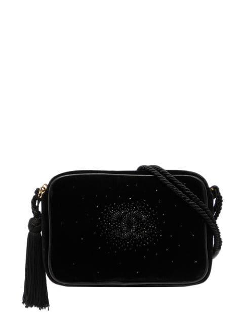 1990s CC rhinestone-embellished crossbody bag by CHANEL 