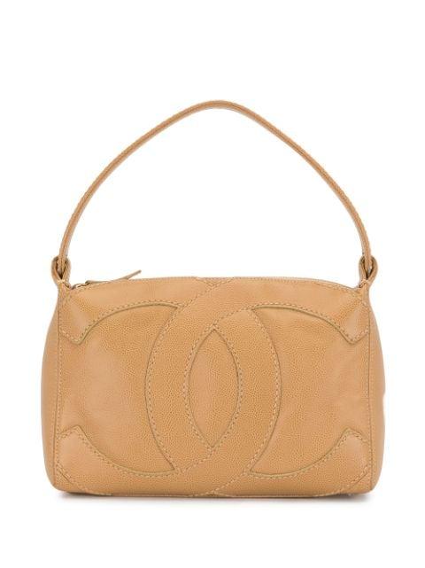 1990s Jumbo CC shoulder bag by CHANEL 