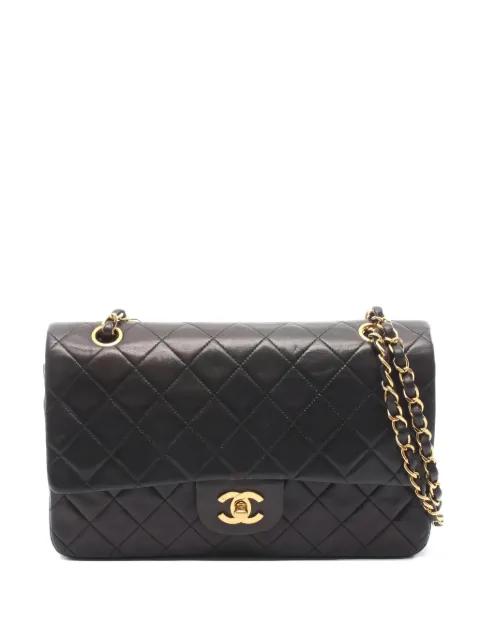 1991-1994 Double Flap shoulder bag by CHANEL 