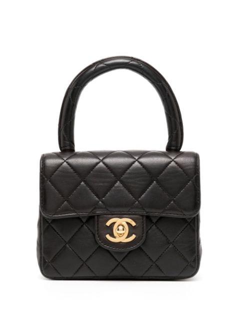 1991-1994 mini Classic Flap handbag by CHANEL 