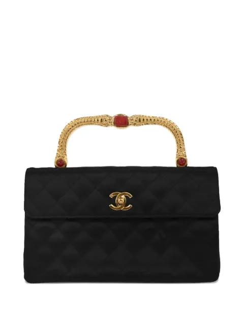 1991-1994 quilted handle handbag by CHANEL 