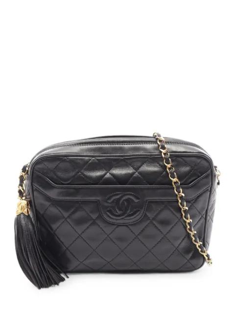 1991-1994 quilted tassel crossbody bag by CHANEL 