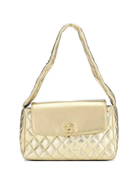 1991 Hip Hop Collection Flap quilted shoulder bag by CHANEL 