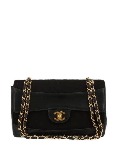 1991 leather chain handbag by CHANEL 