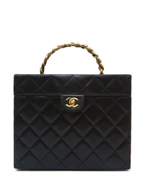 1992-1994 diamond-quilted tote bag by CHANEL 