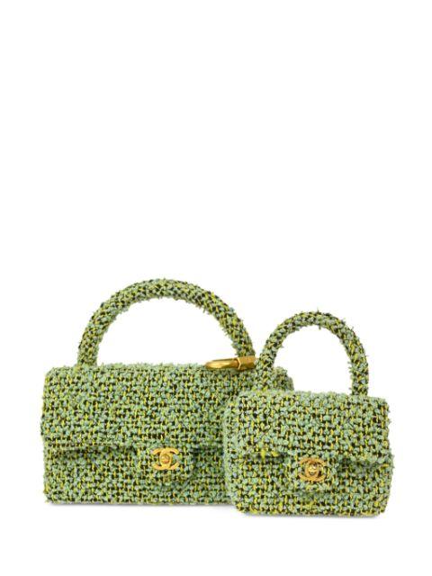 1992 Classic Flap 2 In 1 handbag set by CHANEL 