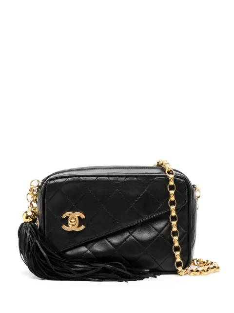 1992 diamond-quilted Bijoux camera bag by CHANEL 
