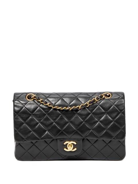 1994-1996 26 Classic Double Flap shoulder bag by CHANEL 
