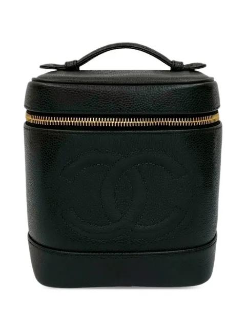 1994-1996 CC Caviar Case vanity bag by CHANEL 