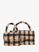 1994-1996 Classic Single Flap tote bag set (set of two) by CHANEL 
