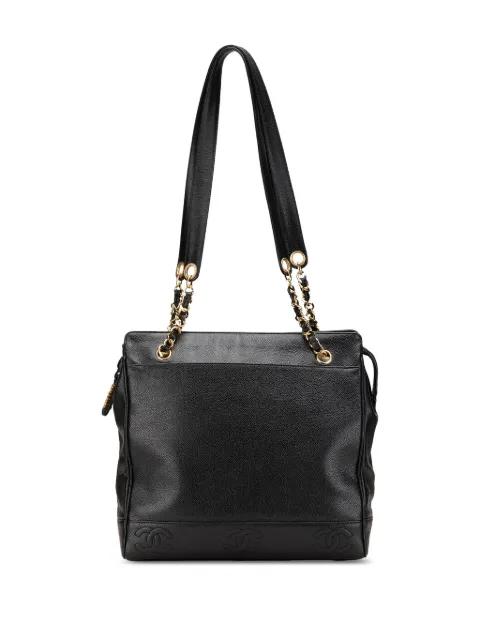 1994-1996 Triple CC Caviar tote bag by CHANEL 
