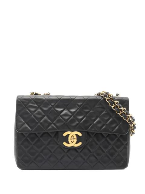 1994-1996 decamatlassé chain cross body bag by CHANEL 
