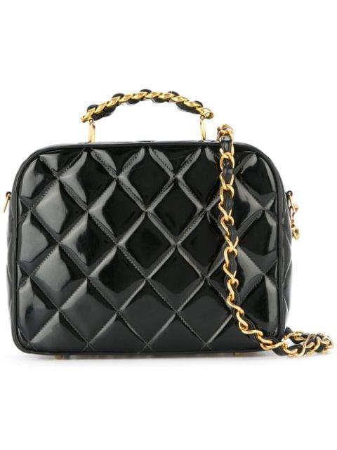 1994-1996 quilted boxy 2way bag by CHANEL 