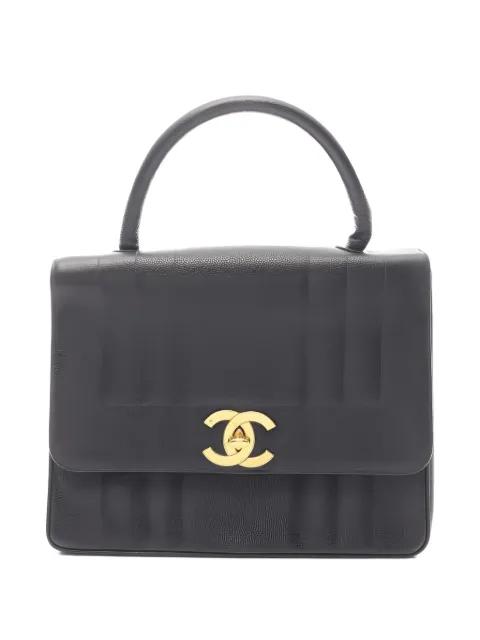 1994 Mademoiselle caviar skin handbag by CHANEL 