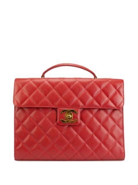 1994 diamond-quilted briefcase by CHANEL