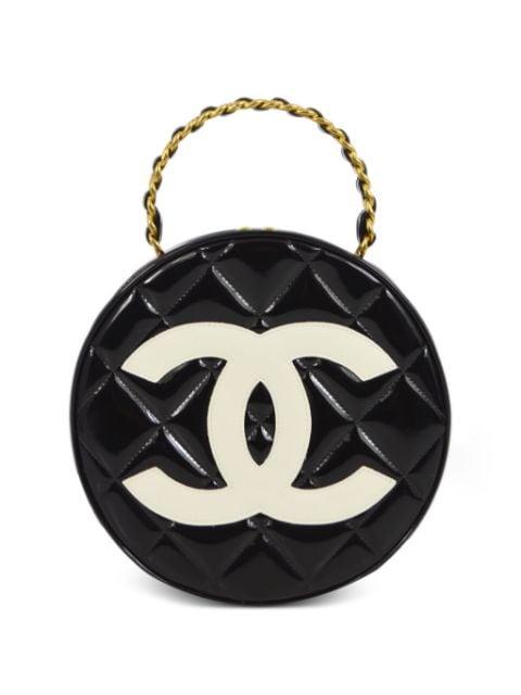 1995 CC diamond-quilted vanity handbag by CHANEL 