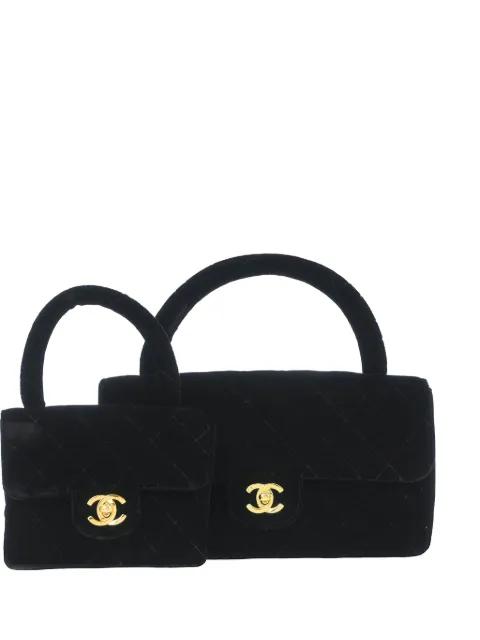 1995 Classic Single Flap 2 in 1 tote bag by CHANEL 