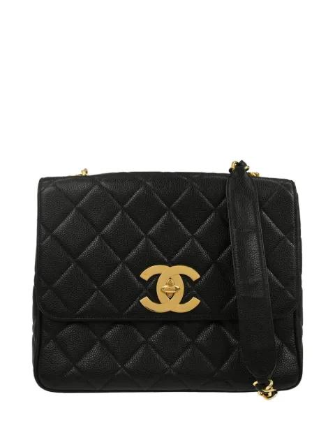 1995 diamond-quilted shoulder bag by CHANEL 