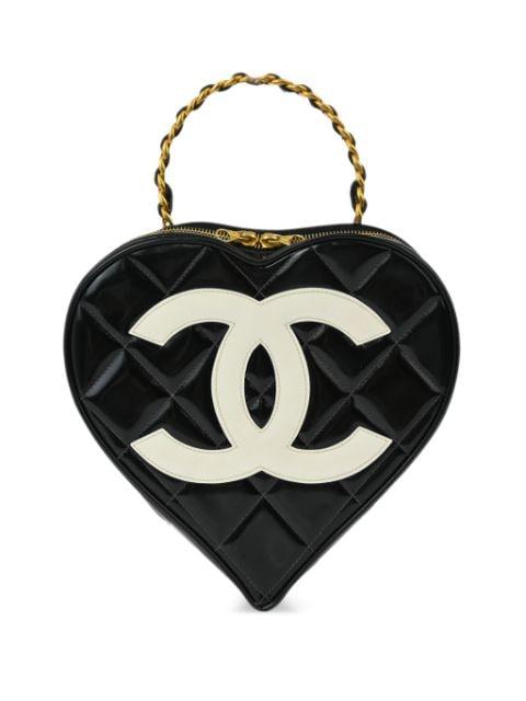 1995 heart vanity handbag by CHANEL 