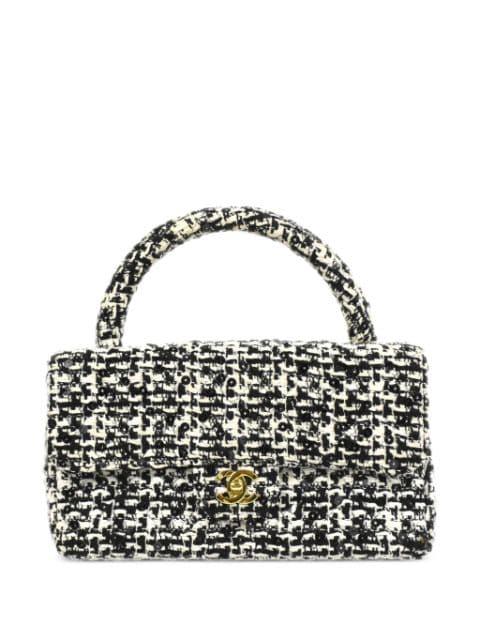 1995 tweed Classic Flap handbag by CHANEL 