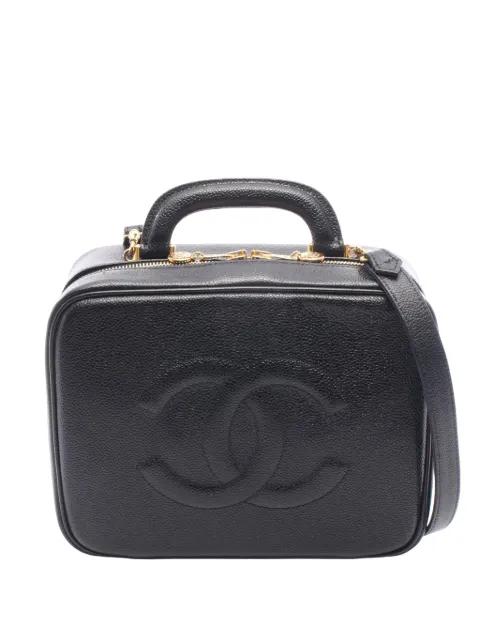 1996-1997 CC Caviar Vanity Case satchel by CHANEL 
