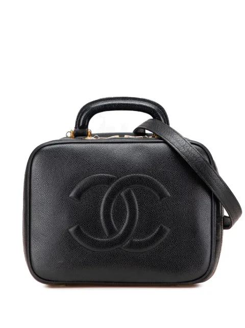 1996-1997 CC Caviar Vanity Case satchel by CHANEL 