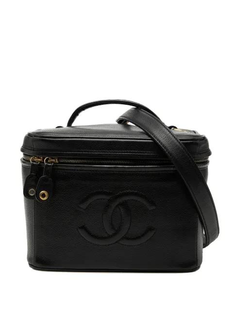 1996-1997 CC Caviar vanity bag by CHANEL 