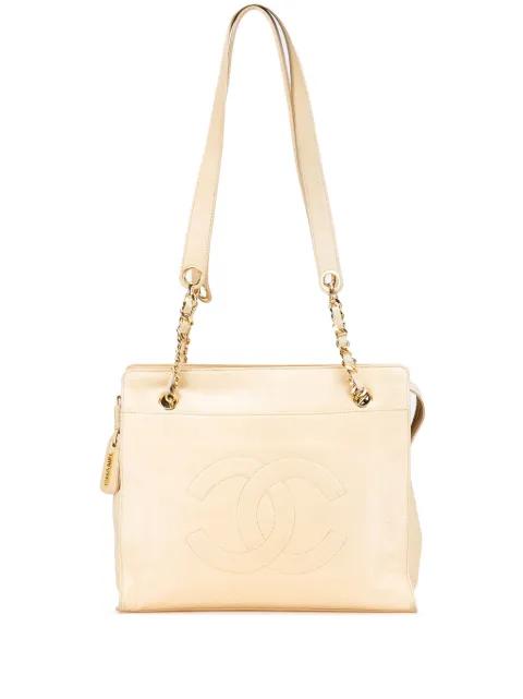 1996-1997 CC Lambskin Chain tote bag by CHANEL 