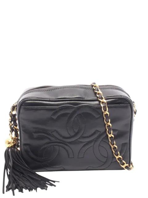 1996-1997 CC Lambskin Tassel Camera Bag crossbody bag by CHANEL 