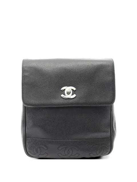 1996-1997 Caviar skin backpack by CHANEL 
