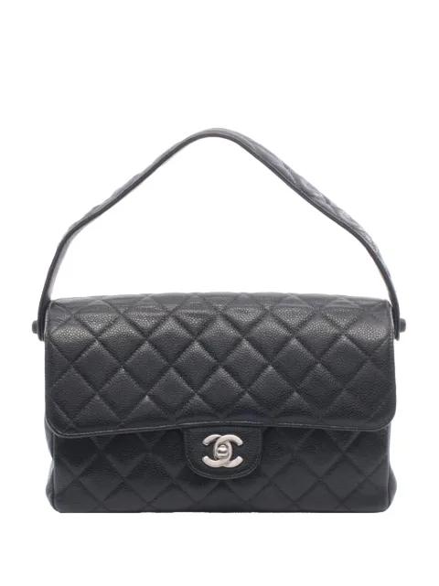 1996-1997 Quilted Caviar Double Sided Flap shoulder bag by CHANEL 