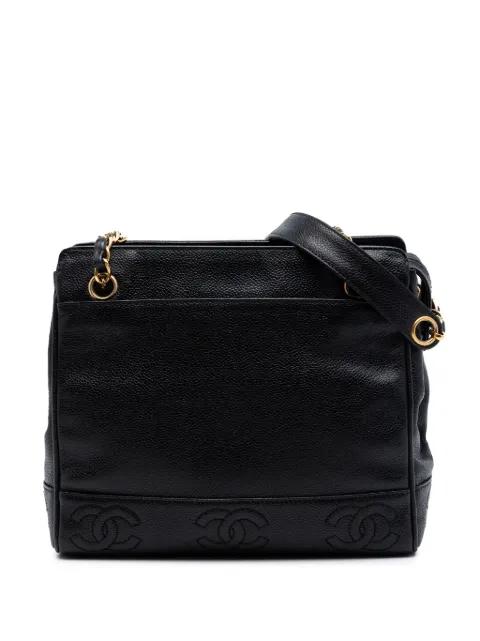 1996-1997 Triple CC Caviar tote bag by CHANEL 