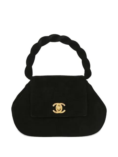 1996-1997 black tote bag by CHANEL 