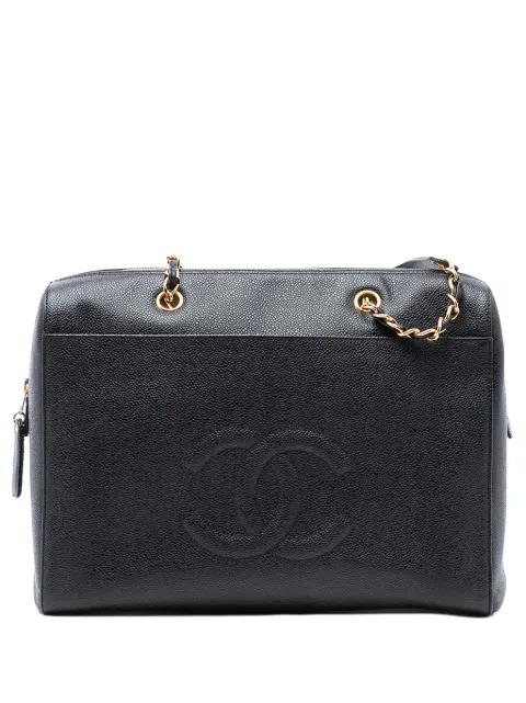 1997-1999 CC Caviar shoulder bag by CHANEL 