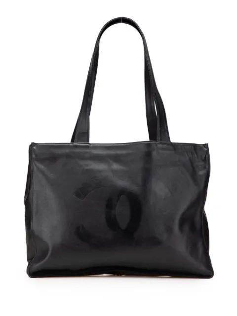 1997-1999 CC Lambskin tote bag by CHANEL 