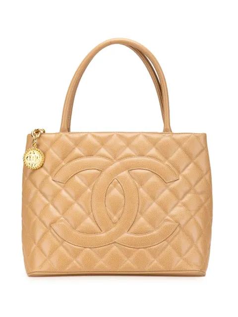 1997-1999 Caviar Medallion tote bag by CHANEL 