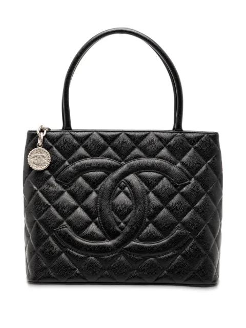 1997-1999 Caviar Medallion tote bag by CHANEL 