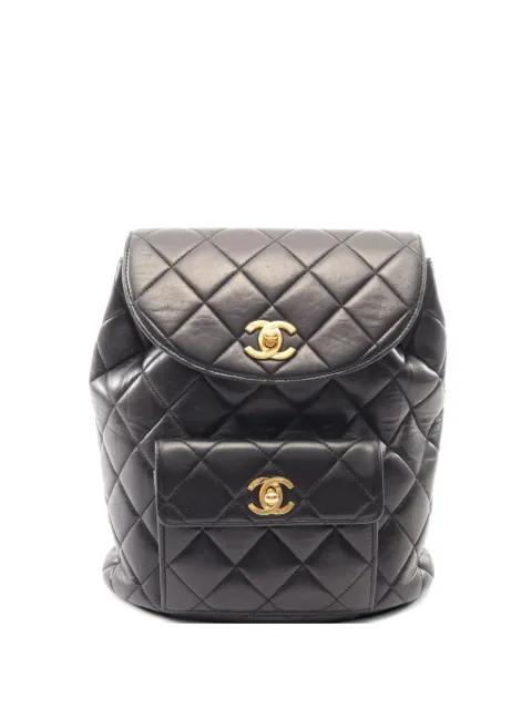 1997-1999 Matelassé lambskin backpack by CHANEL 