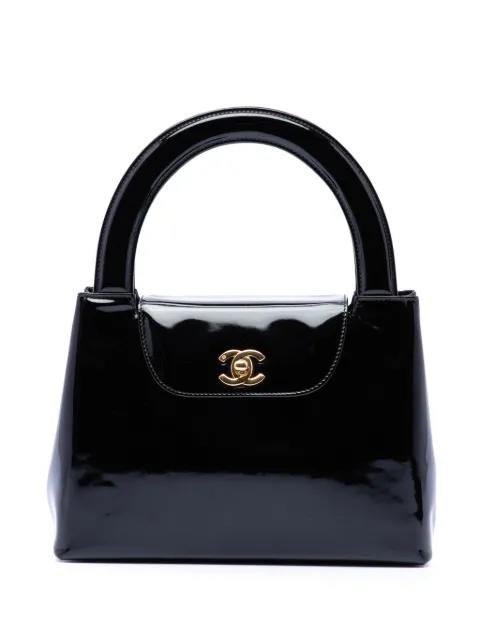 1997-1999 Patent Kelly Top Handle Flap handbag by CHANEL 