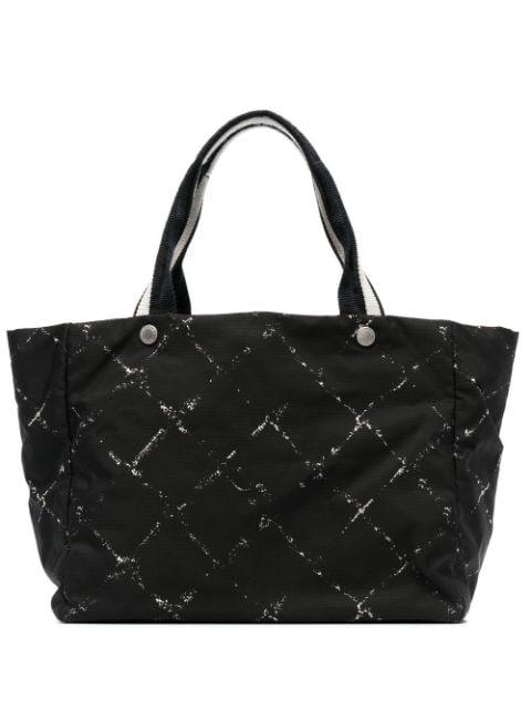 1997-1999 diamond-print tote bag by CHANEL 